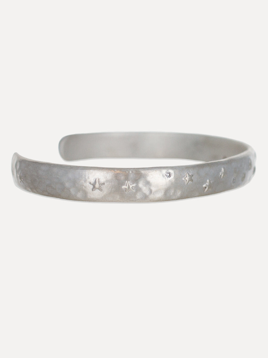 Satnam Diamond Cuff