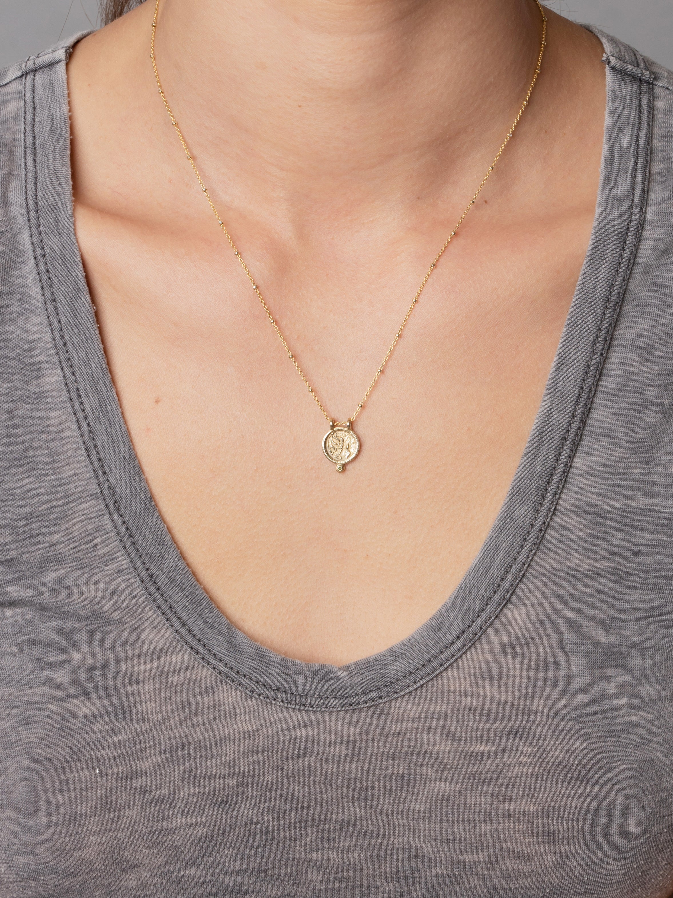 Virgo Zodiac Necklace