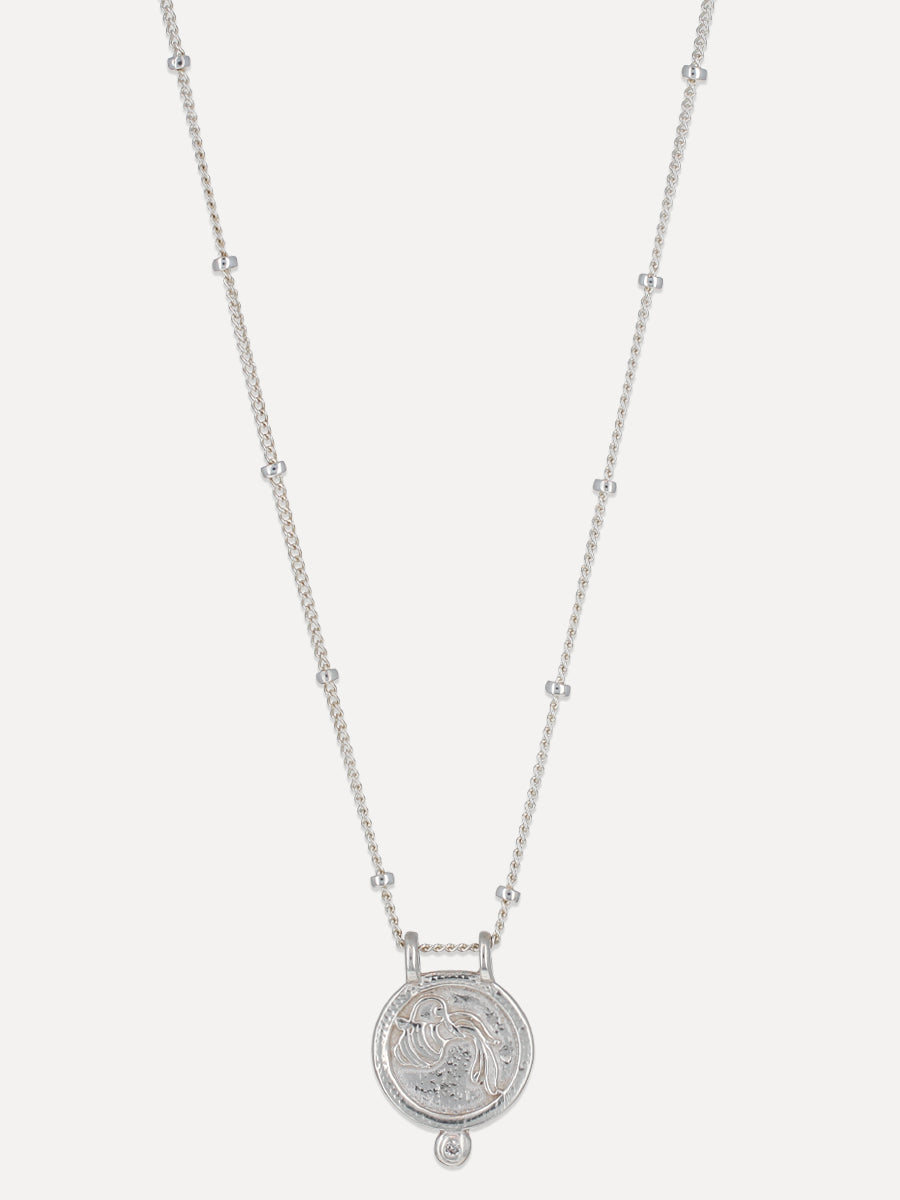 Aquarius Zodiac Necklace