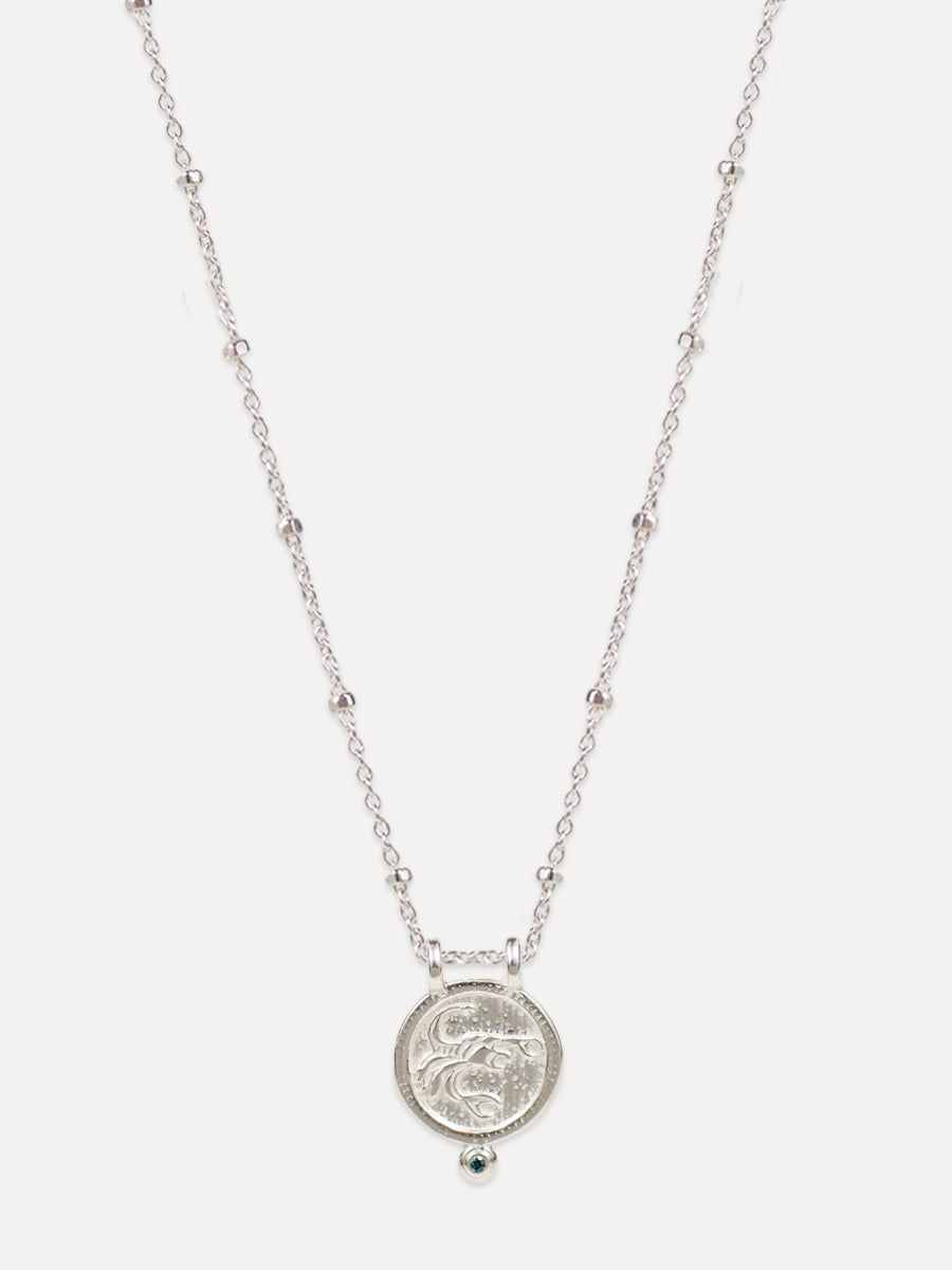 Scorpio Zodiac Necklace