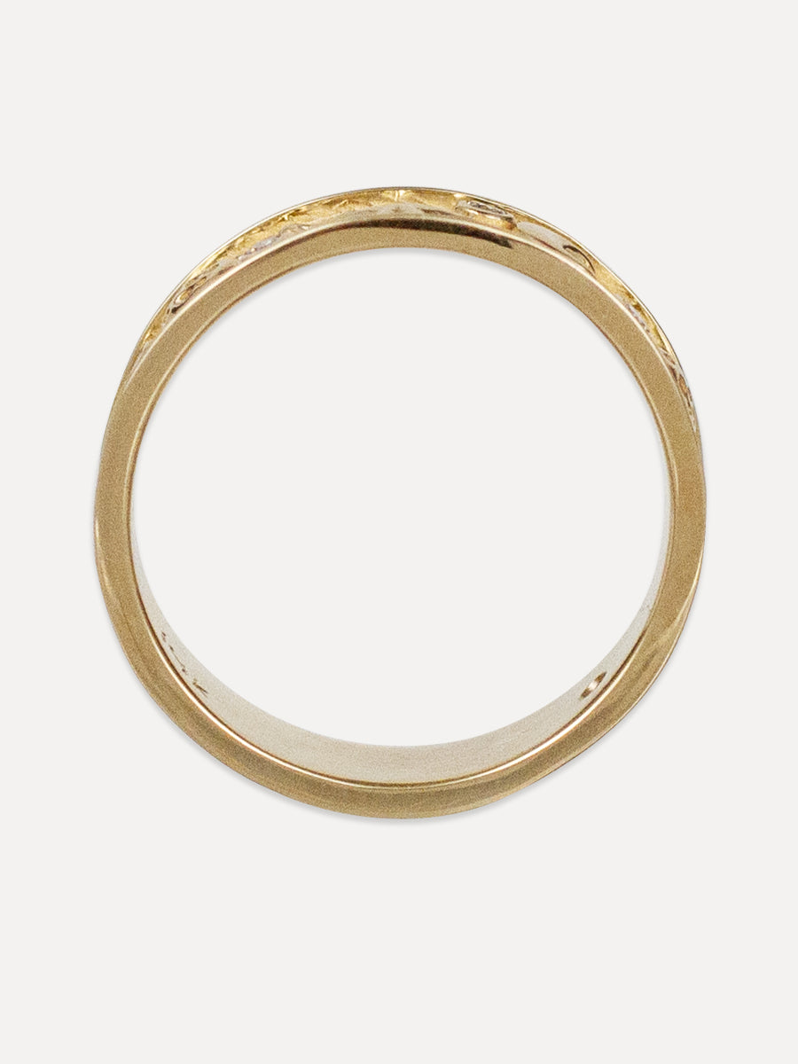 14K Venetian Lace Cigar Band