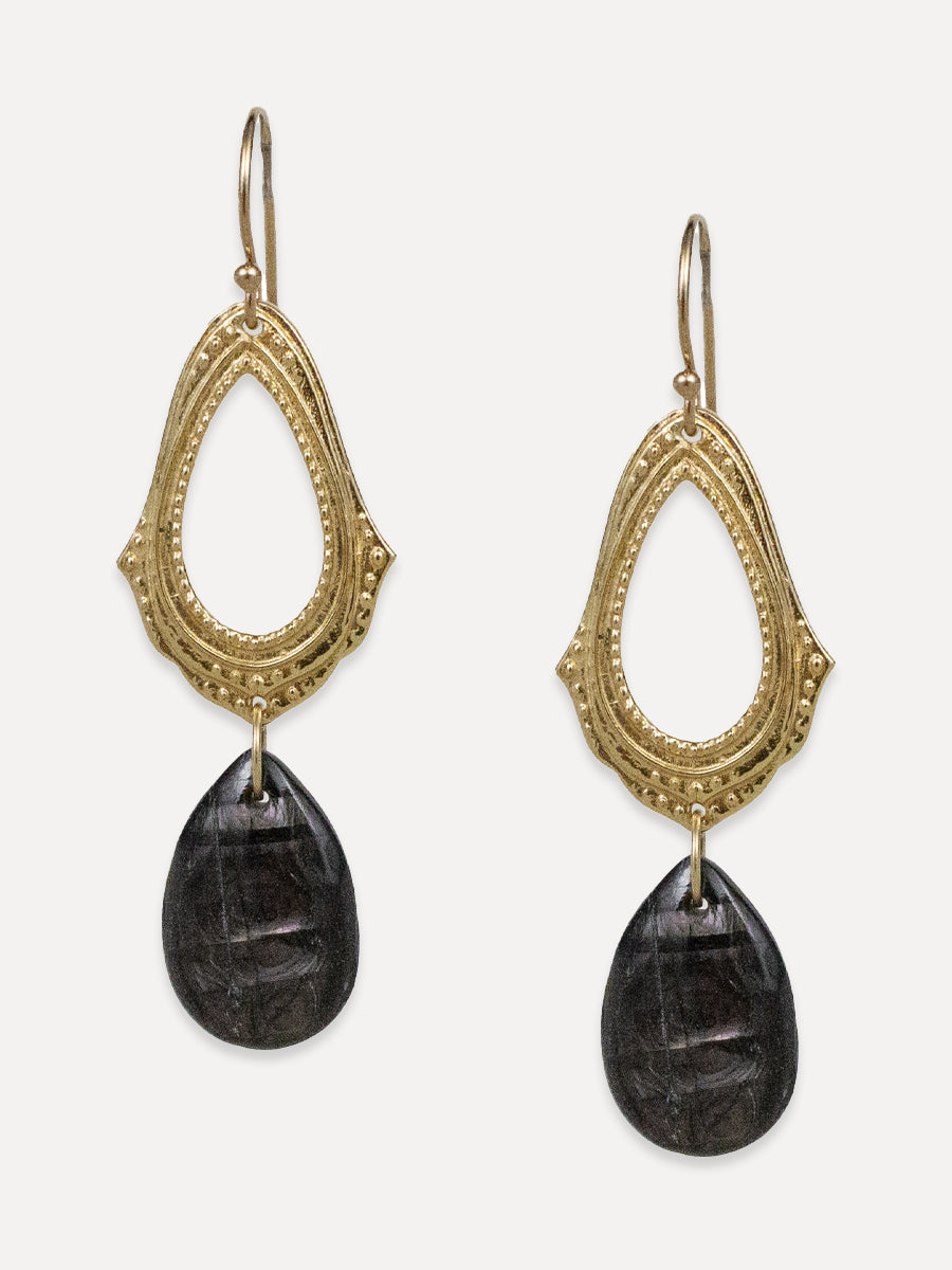 Mudra Drop Earrings