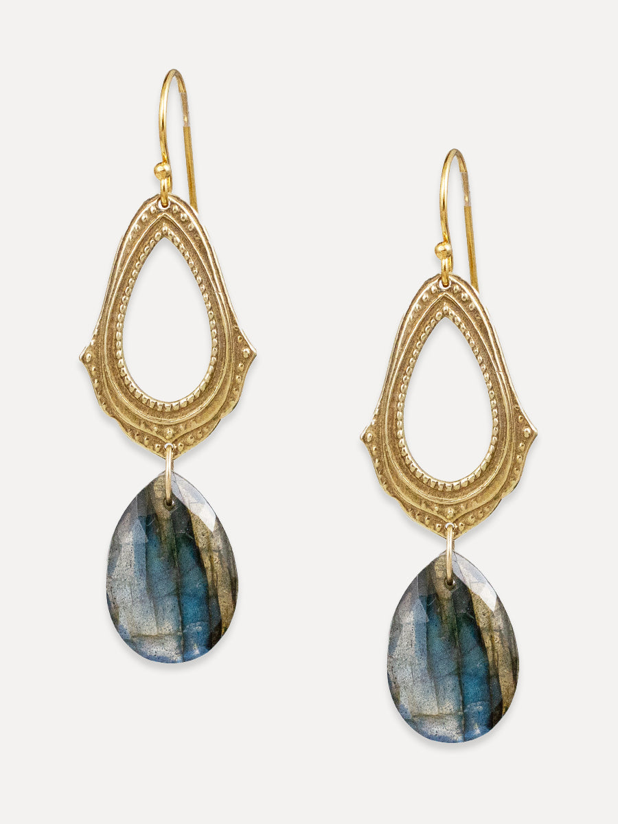 Mudra Drop Earrings