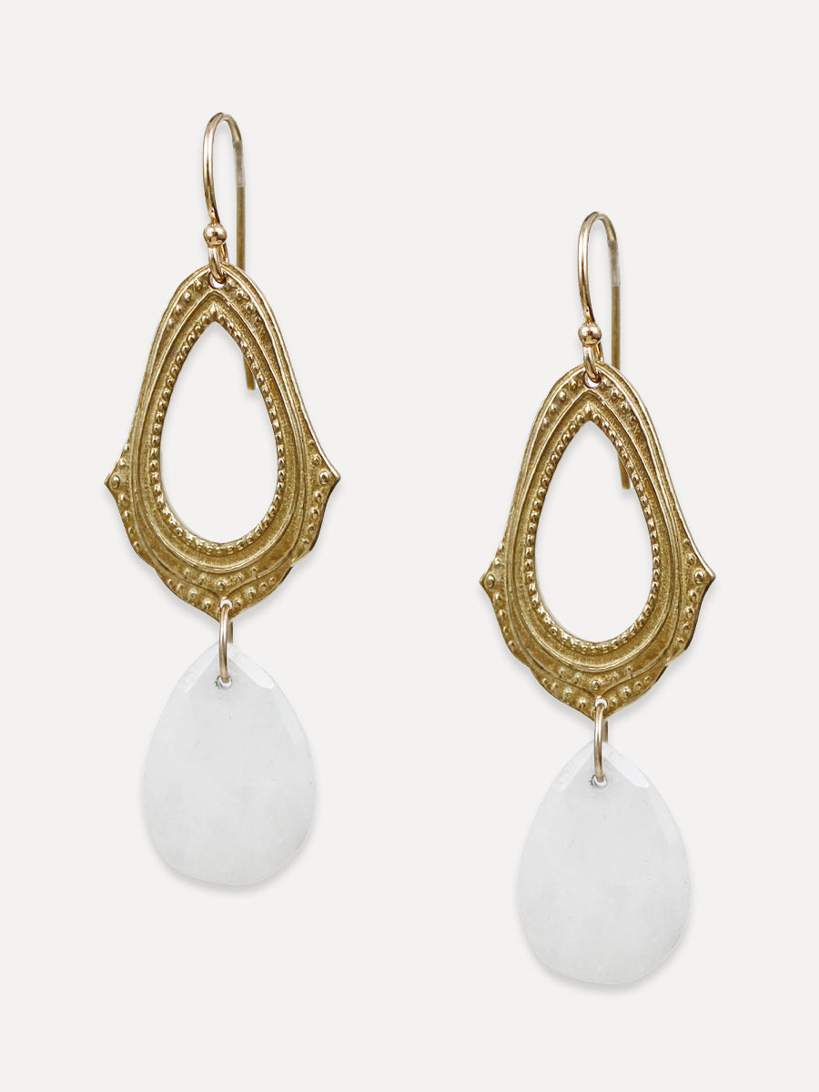 Mudra Drop Earrings