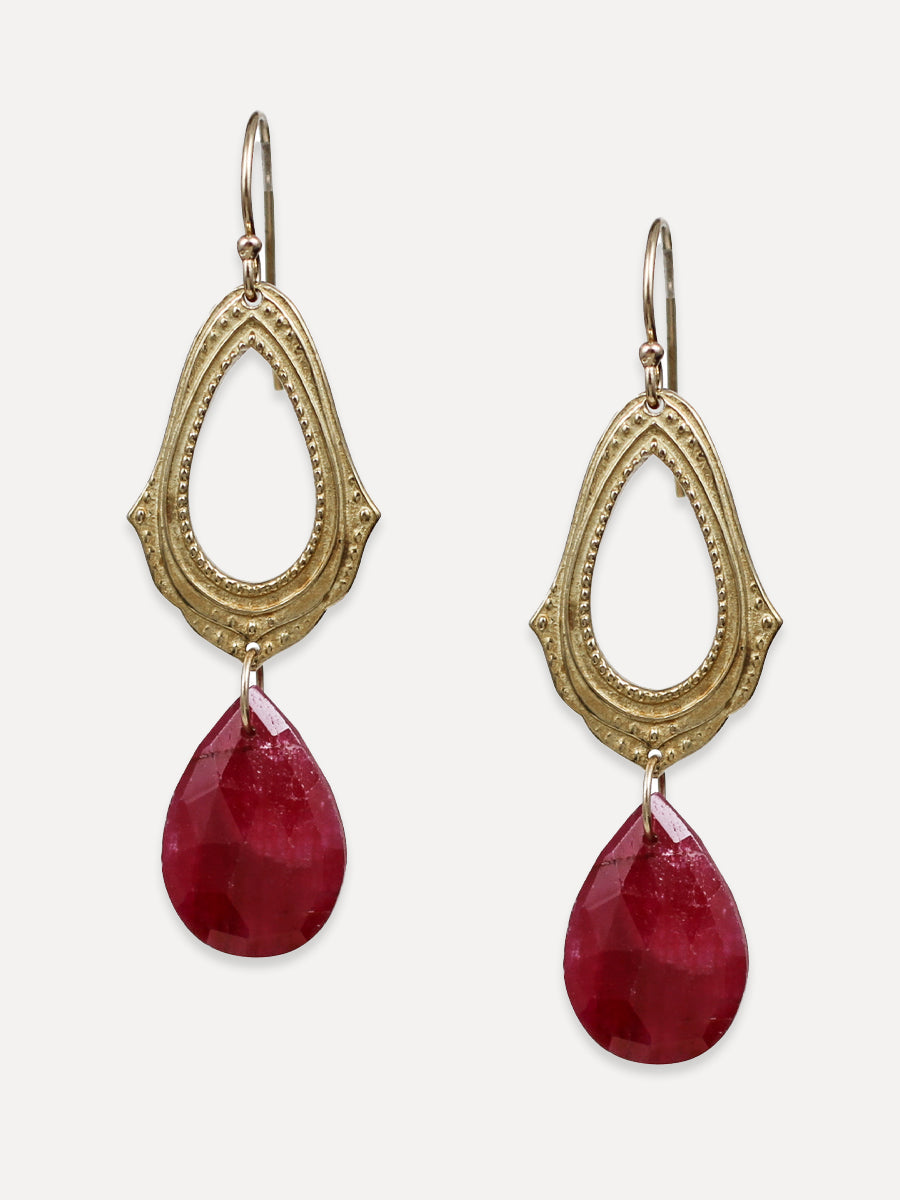 Mudra Drop Earrings