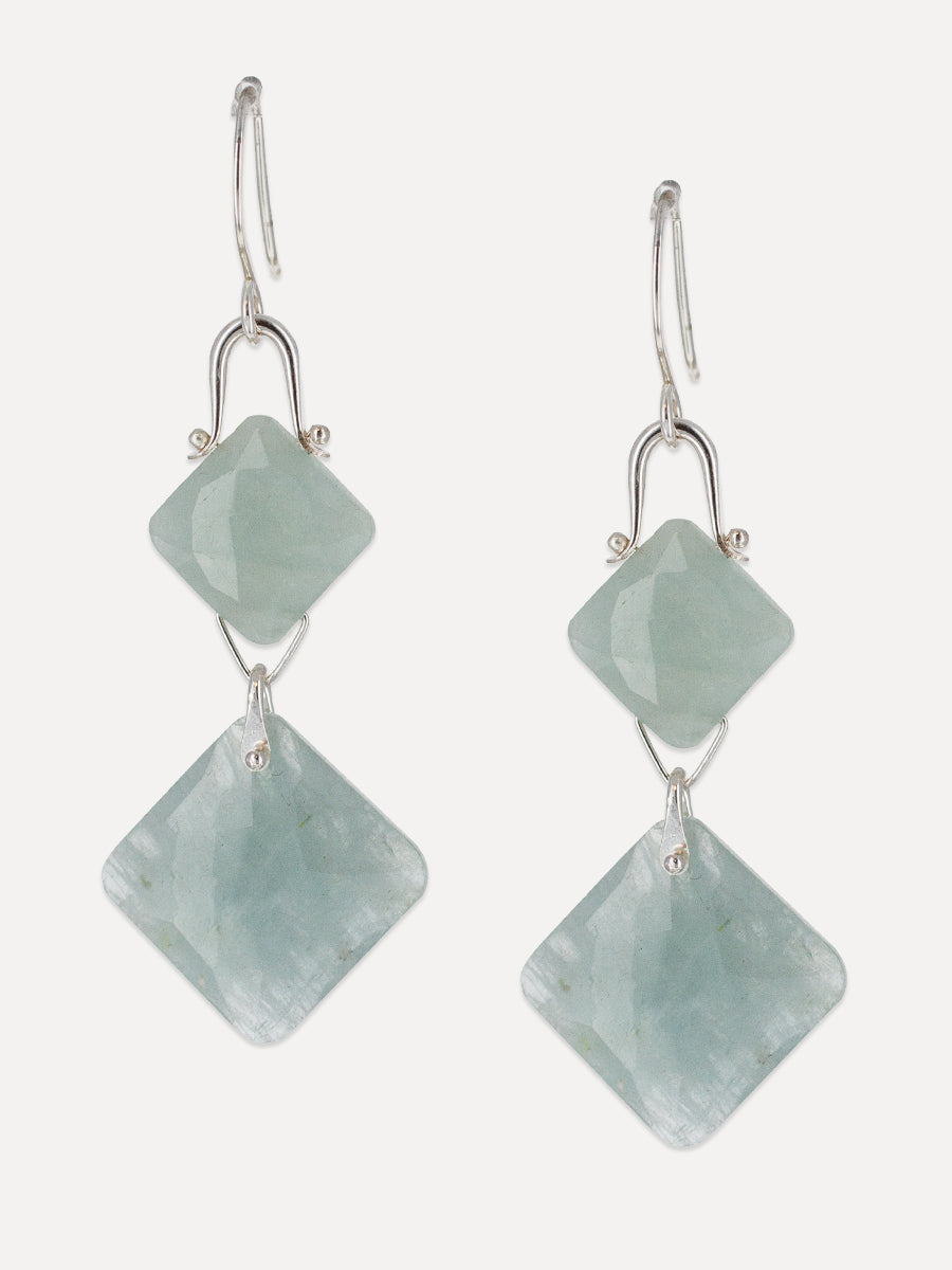 Mosaic Earrings - cushion