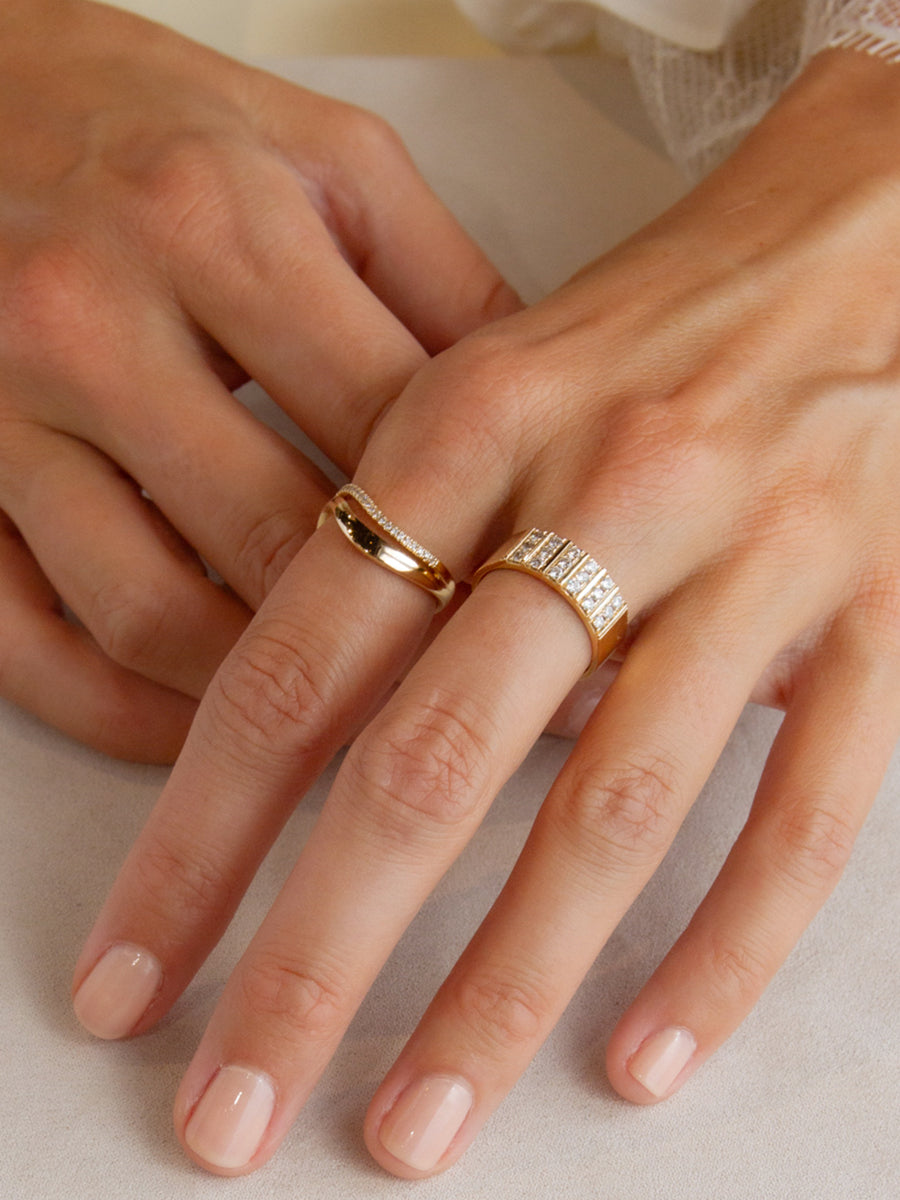 14K Bijoux Cigar Band