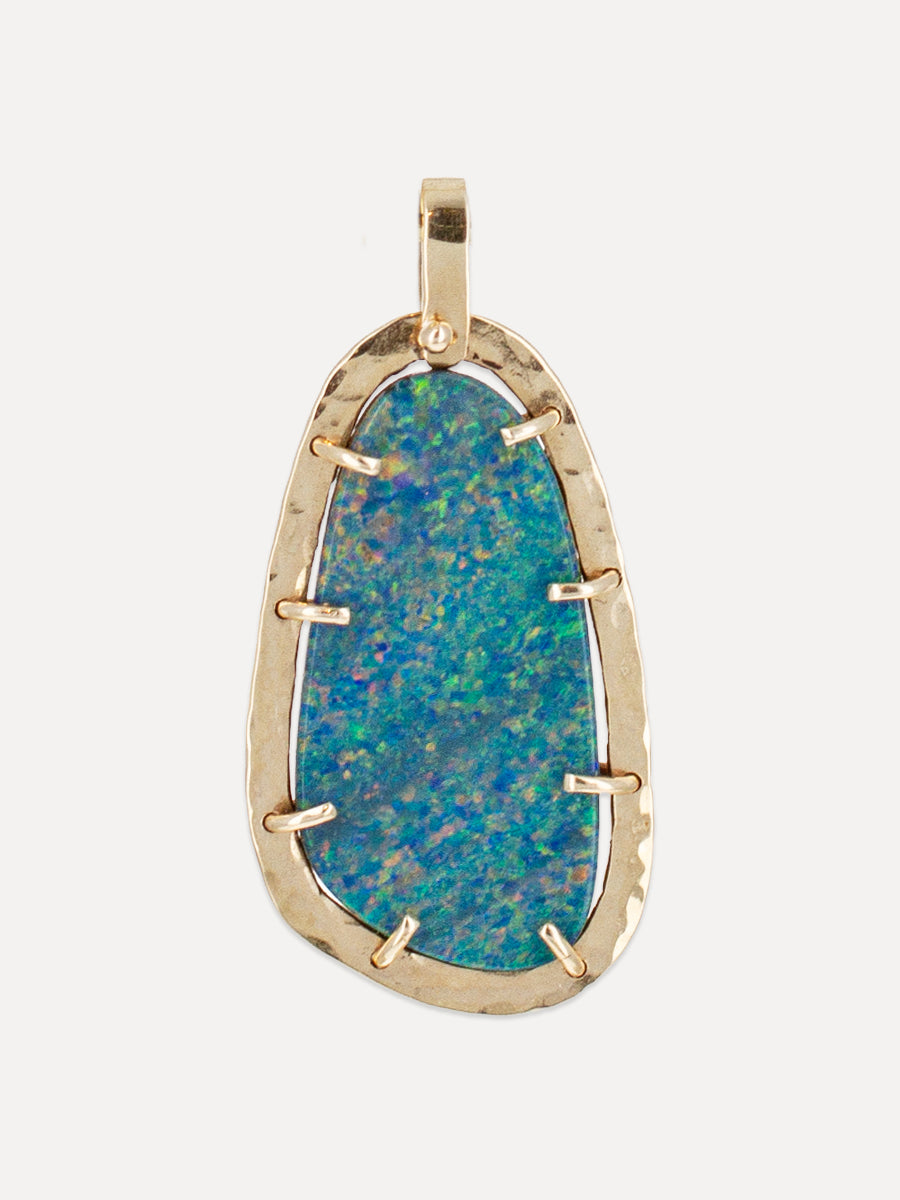 14K Australian Opal Calypso Necklace