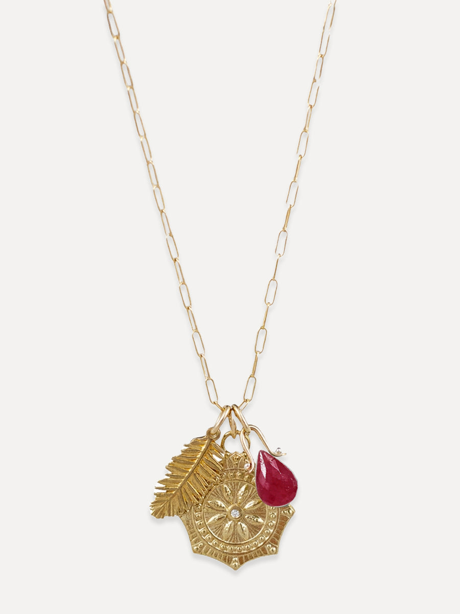 Mandala Charm Necklace
