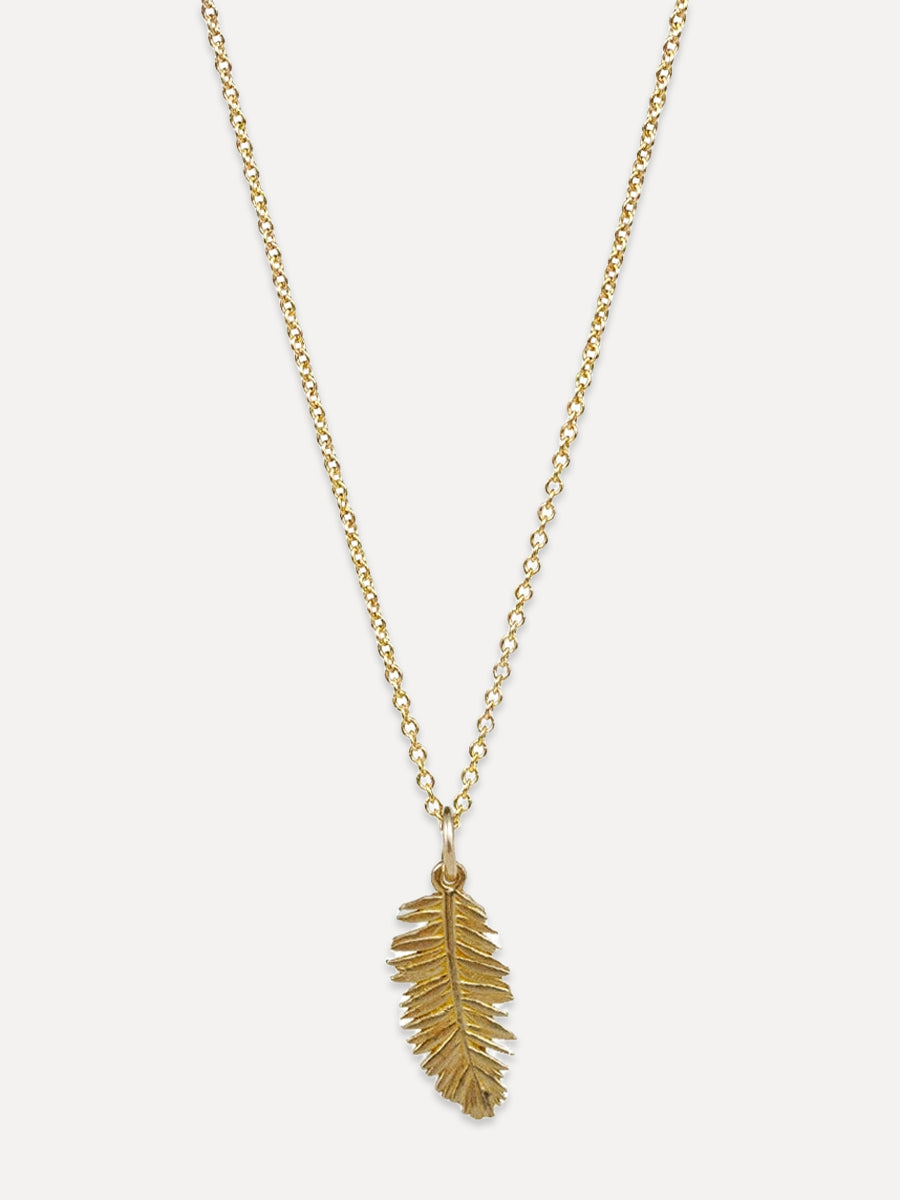 Redwood Leaf Necklace