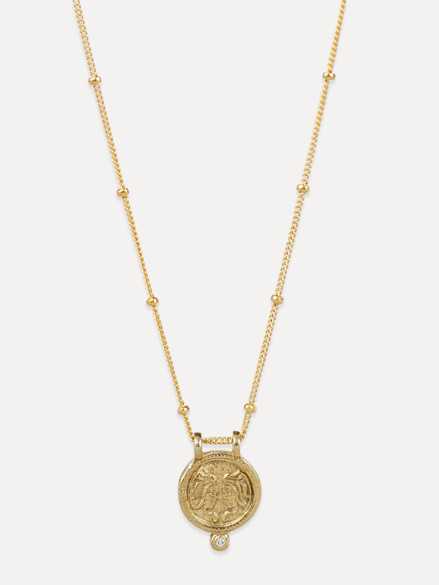 Zodiac Necklace - gemini "friendly & intelligent"