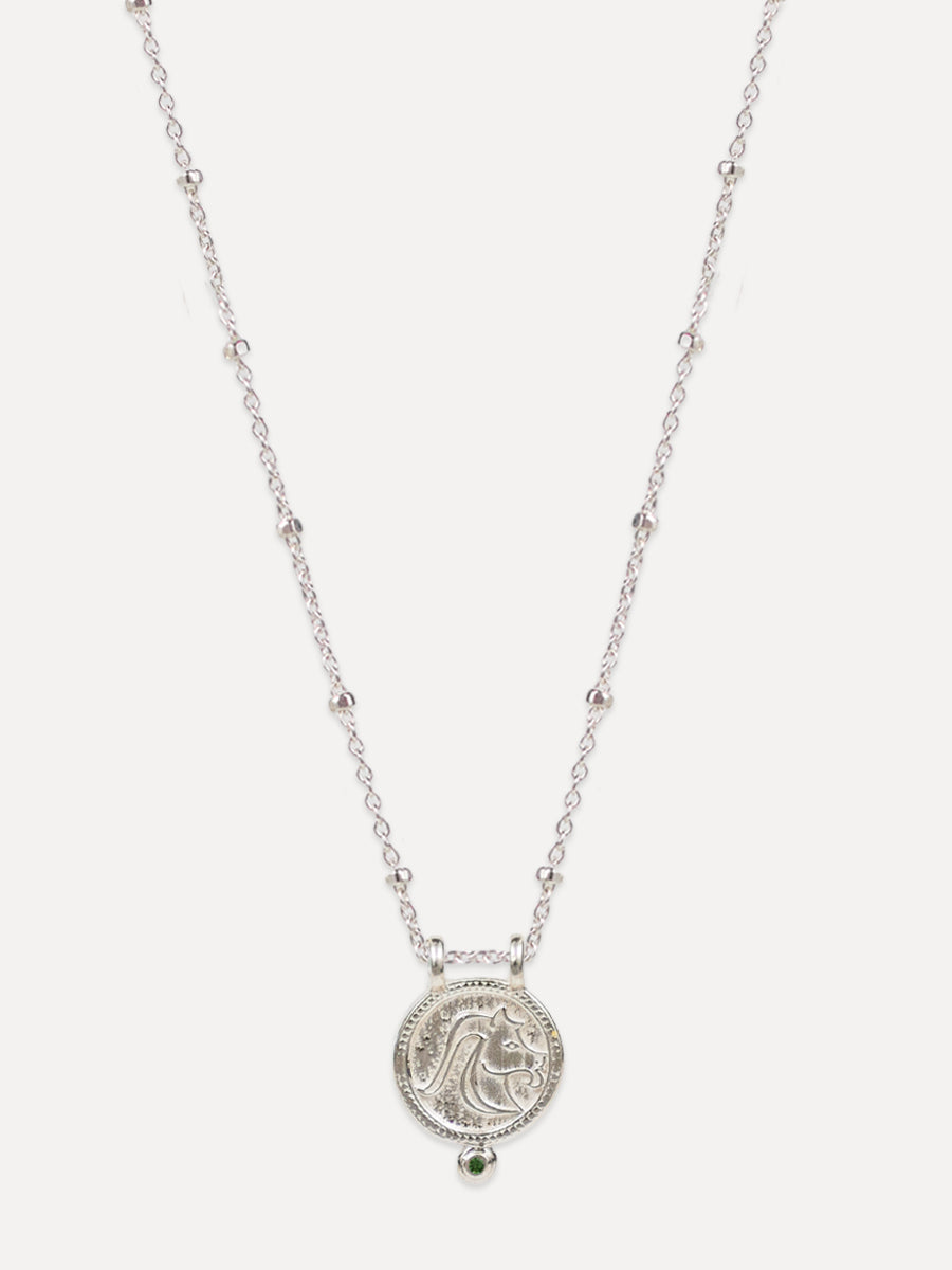 Zodiac Necklace - capricorn "ambitious & loyal"
