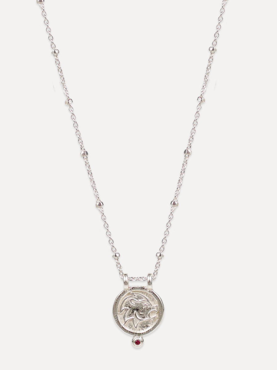 Zodiac Necklace - leo "confident & cool"