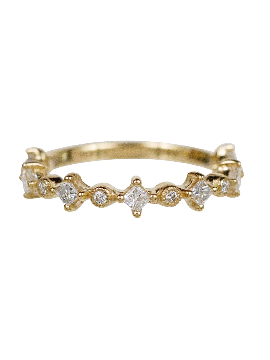 14K Princess Diamond Ring
