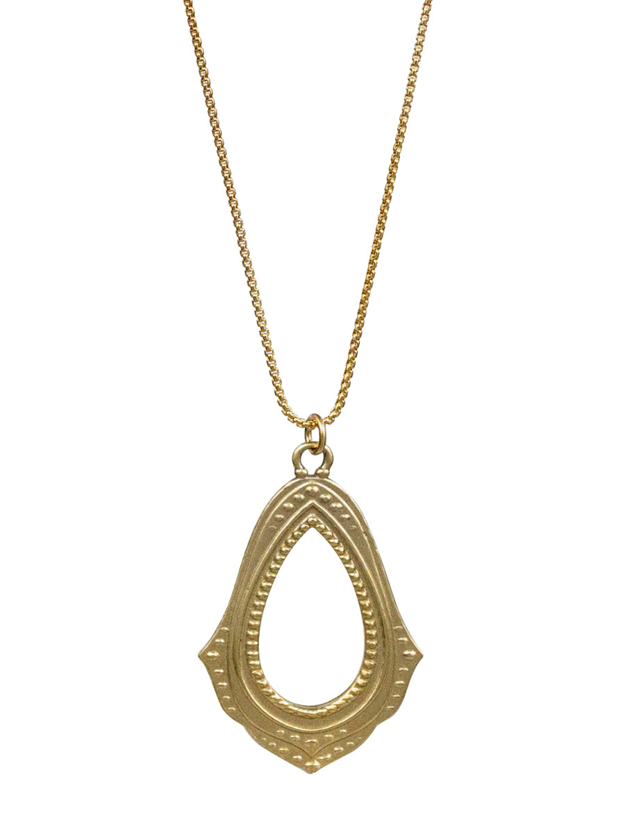 Mudra Necklace - large "delight in discovery"